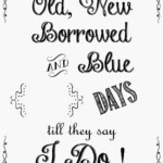 Bridal Shower Chalkboard DIY And Free Printable Bridal Shower