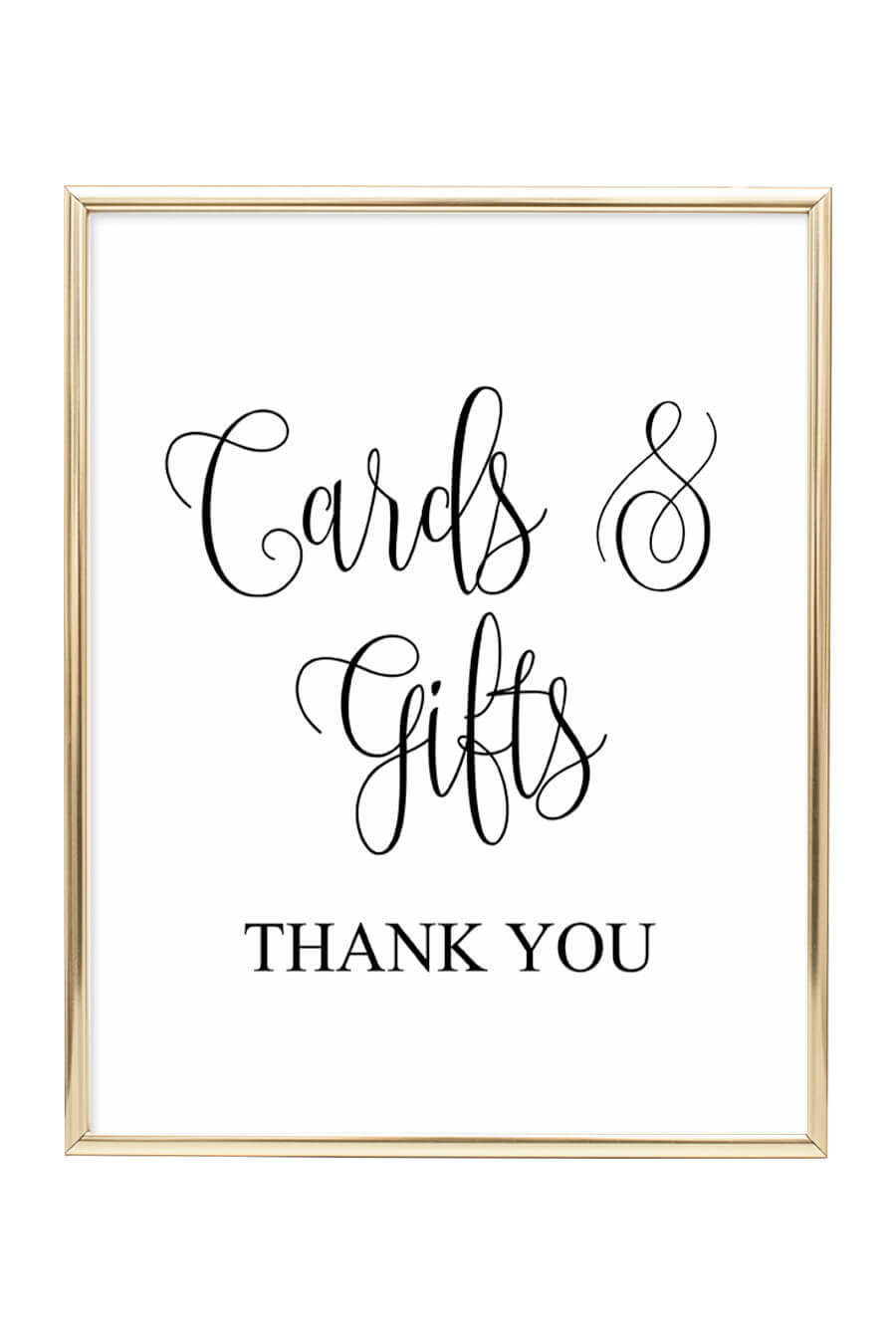 Cards And Gifts Printable Wedding Sign Chicfetti