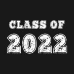 Class Of 2022 Distressed Back To School Print 100th T Shirt TeePublic