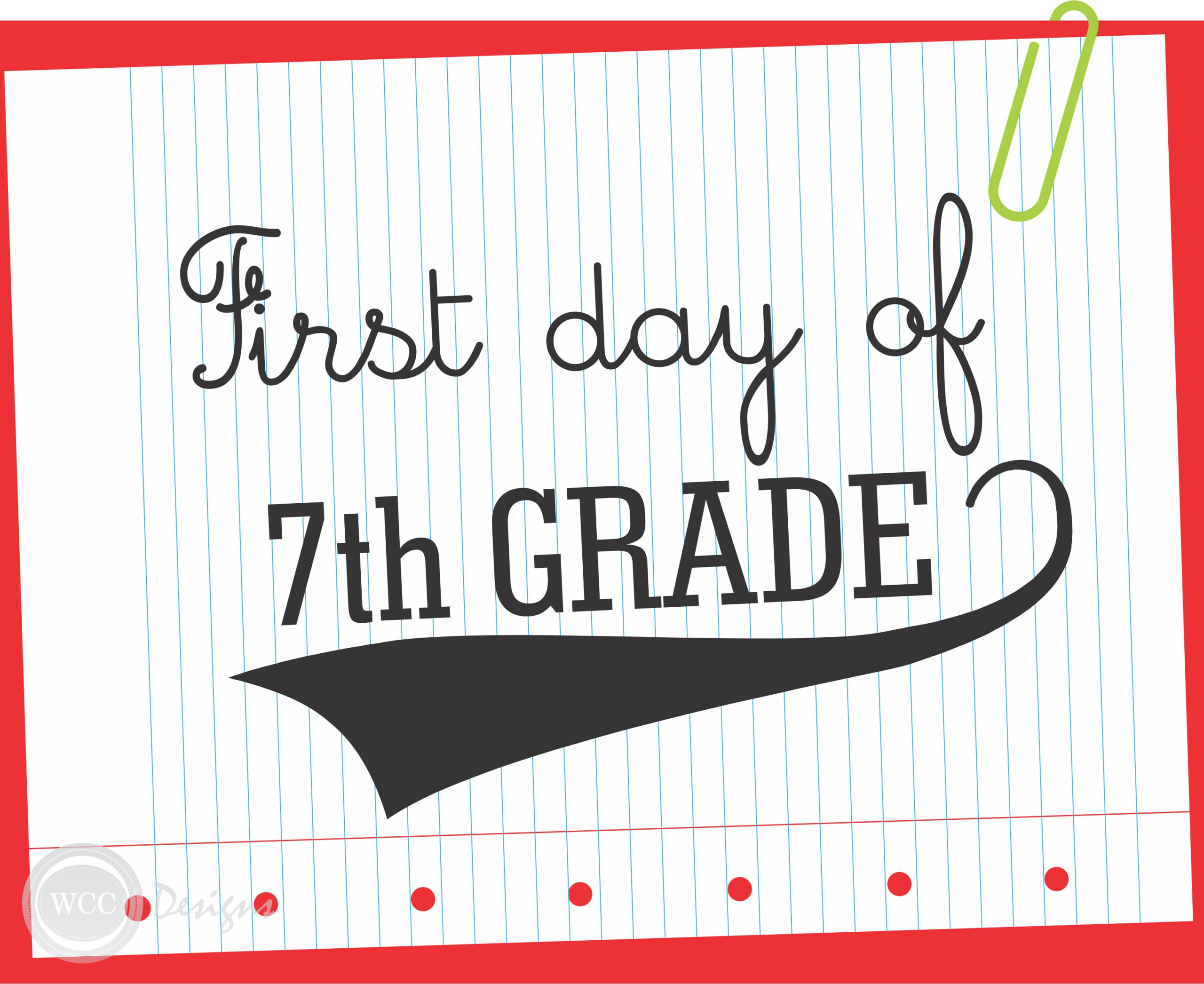 Download These FREE First Day Of School Printable Signs Now Catch My