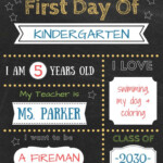 Editable First Day Of School Signs To Edit And Download For FREE