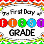 First Day Of First Grade Sign FREEBIE Mrs Gilchrist s Class