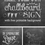 First Day Of School Free Chalkboard Printables School Chalkboard