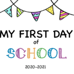 First Day Of School Sign FREE Printable Discovering Mommyhood