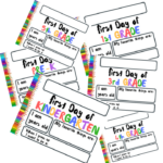 First Day Of School Signs FREE Printables 2021