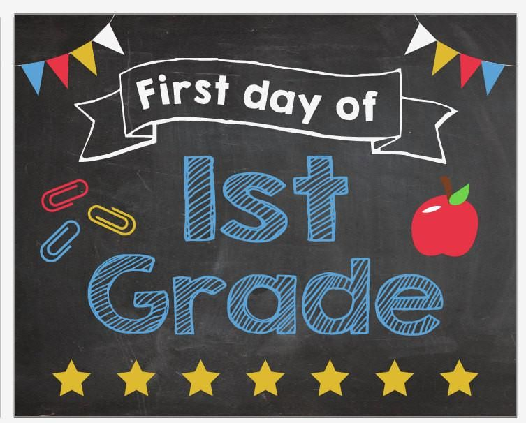 First Day Of School Signs Pre K 12 PRINTABLE School Signs Last Day 