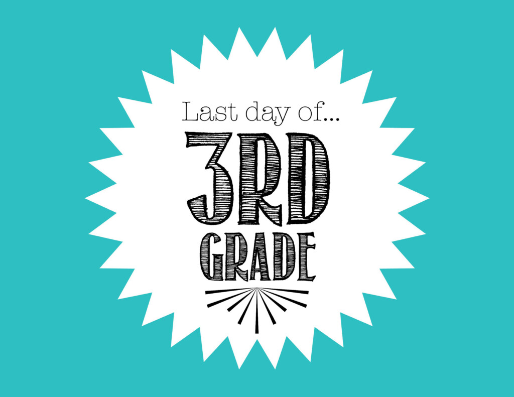 Free First Day Of School Printables