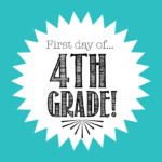 Free First Day Of School Printables