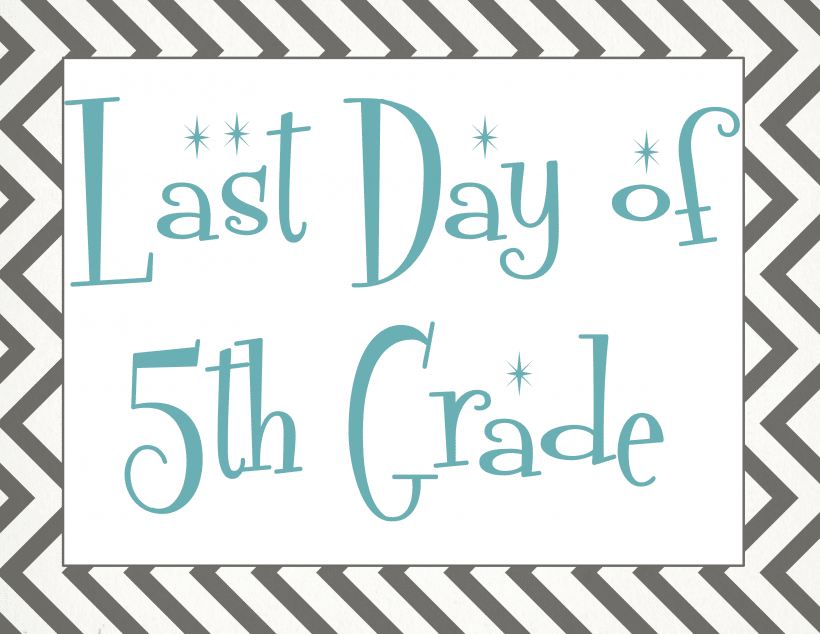 Free Last Day Of School Printables all Grades Really Are You 