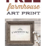 Free Print For Easy Farmhouse Sign Decor Farmhouse Sign Decor