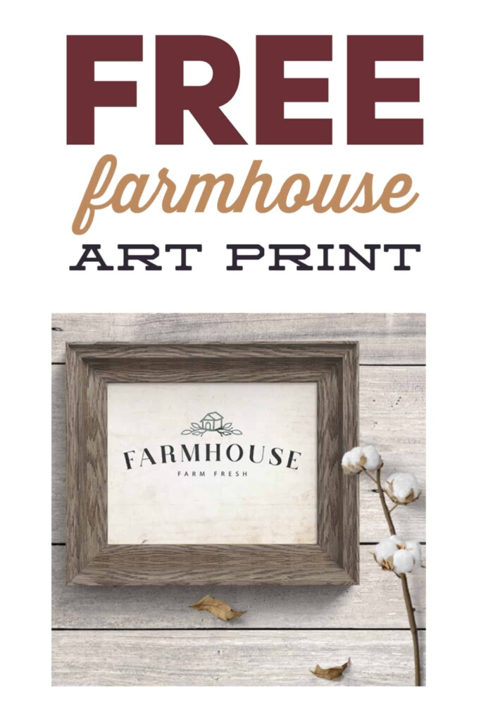 Free Print For Easy Farmhouse Sign Decor Farmhouse Sign Decor 