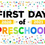 Free Printable First Day Of School Signs 2020 Happiness Is Homemade