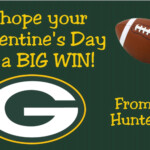 Green Bay Packers Valentine s Day Printable By SewWonderfullyJamie
