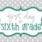 School Signs First Day Printable School Teacher Gifts