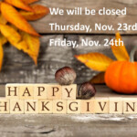 Thanksgiving Closed Sign Page 2