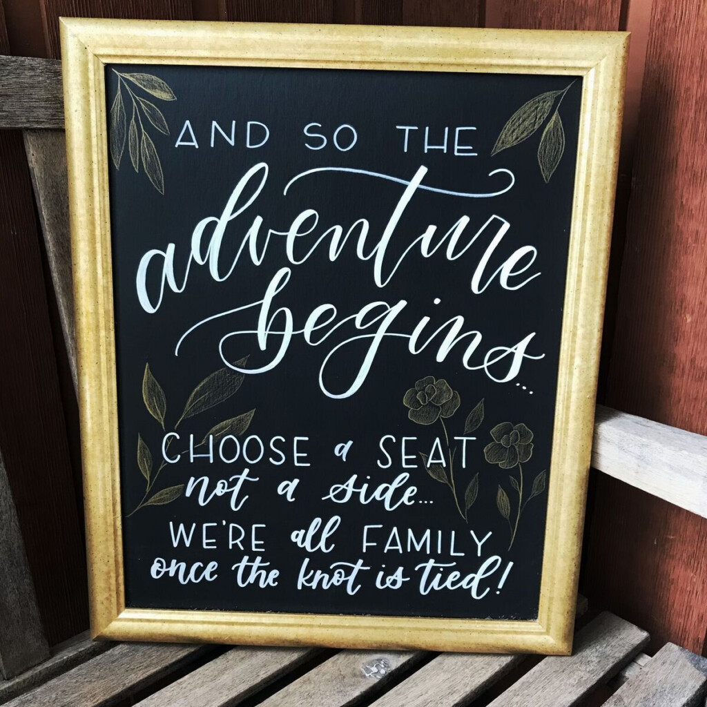 Wedding Chalkboard Chalkboard Wedding Chalkboard Welcome Signs 