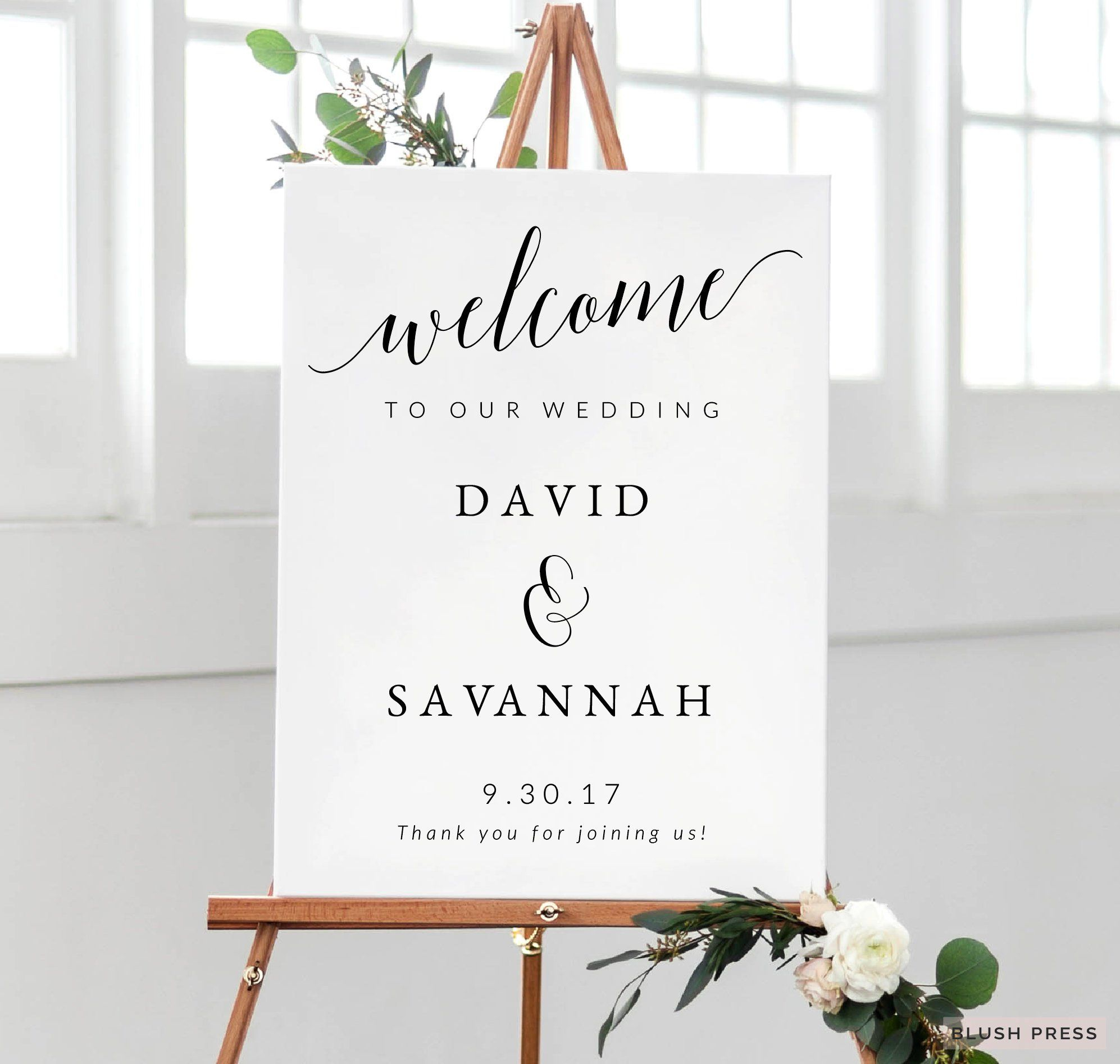 Wedding Welcome Sign Template Printable Welcome To Our Etsy Wedding 