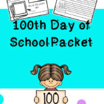 100th Day Of School Printables Activities Kindergarten Worksheets