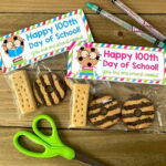 100th Day Of School Treat Bag Topper You Are One Smart Cookie Etsy In