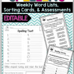 12 FREE EDITABLE Spelling Activities 2nd Grade Spelling 2nd Grade