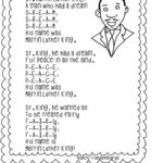 1st Grade Social Studies Worksheets Martin Luther King Activities