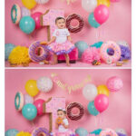 1stbirthday donuts donutgrowup Donut Themed Birthday Party First