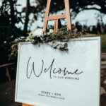 20 Chic Wedding Welcome Signs You ll Love EmmaLovesWeddings