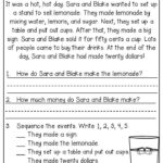 2nd Grade Worksheets Best Coloring Pages For Kids First Grade