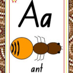 Aboriginal ABC Chart Flash Cards Letter Tracing Etsy Abc Chart