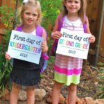 Anna And Blue Paperie First Day Of School Photo Op Free Printable