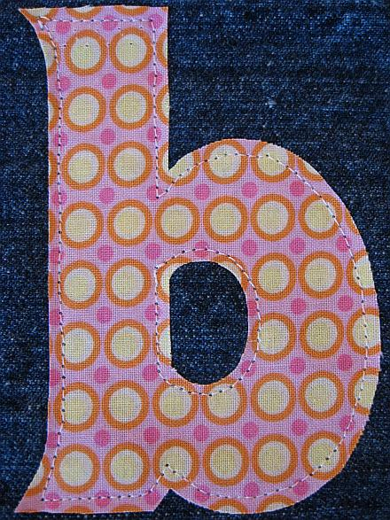 Applique Monogram Letters With FREE Printable Letters Skip To My Lou