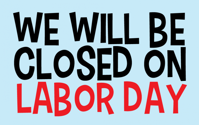  Best Labor Day Weekend Clipart Closing Sign Posters Funny 