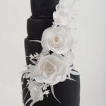 Black Wedding Cake Cake By Njonja CakesDecor