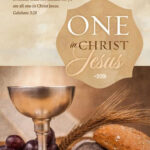 Church Bulletin 11 Communion One In Christ Pack Of 100