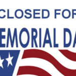 Close For Memorial Day Sign 2021 Printable Symbol Templates