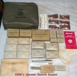 Cold War Atomic Bomb First Aid Kit Cold War Civil Defense Atomic Bomb