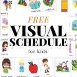 Daily Visual Schedule For Kids Free Printable Natural Beach Living