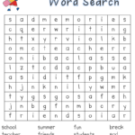 End Year Wordsearch pdf Google Drive Teacher Classroom End Of