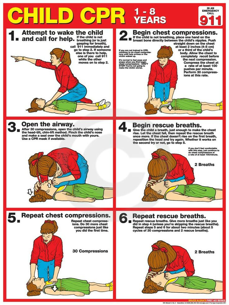 First Aid Child CPR Child Cpr First Aid Poster Cpr Poster