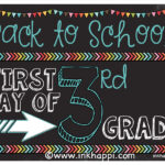 First Day Of School Photo Prop Signs Free Printables Inkhappi