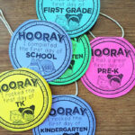 FREE First Day Of School Necklaces Editable Kindergarten First Day