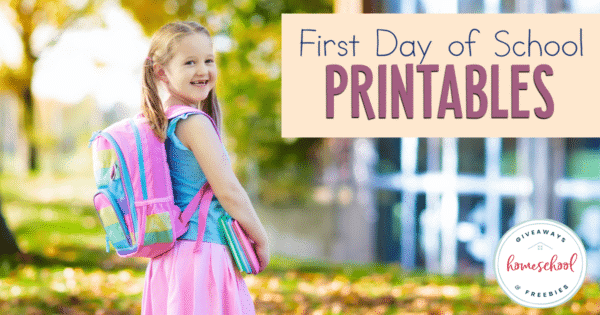 Free First Day Of School Printables And Signs 2021 2022 Homeschool 