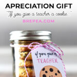 Free Teacher Gift Printable If You Give A Teacher A Cookie Bre