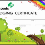 Girl Scout Certificate Template Best Of Bridging Certificate Girl
