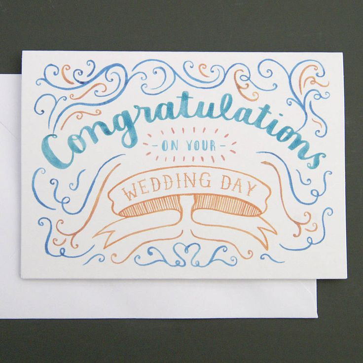 Handmade Congratulations Wedding Card Messages Wedding 