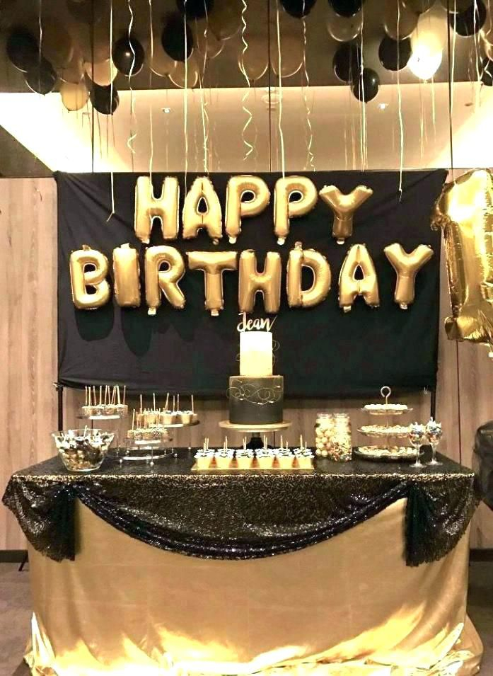 Image Result For 50th Birthday Party Ideas For Men Gold Birthday 