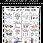 Kindergarten Goal Chart FREEBIE Keeping My Kiddo Busy First Grade