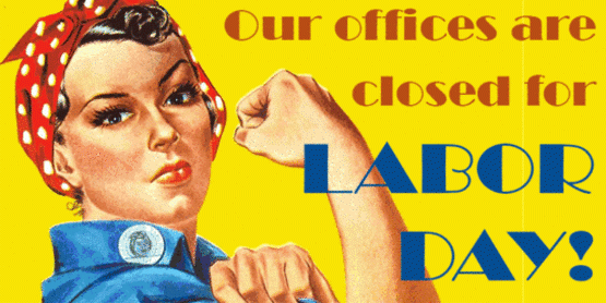 Labor Day 2021 Closed Sign Office Closure Notice For Holiday IDS 