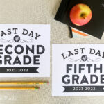 Last Day Of School Sign 2021 2022 Preschool Pre K Grades Etsy