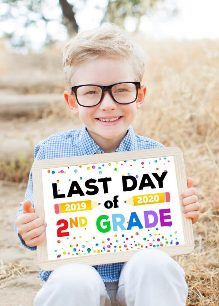 Last Day Of School Signs 2021 Free Printable Happiness Is Homemade